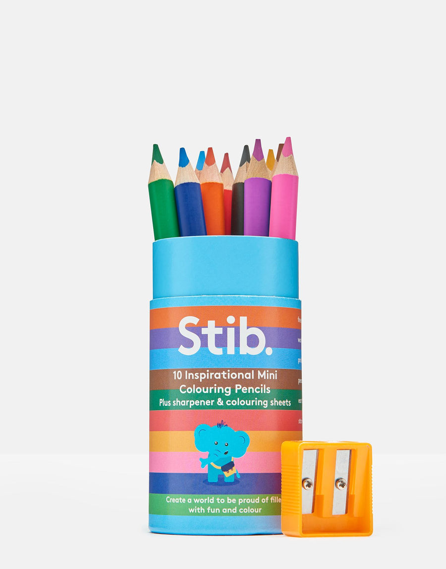 Positive Worded Colouring Pencils