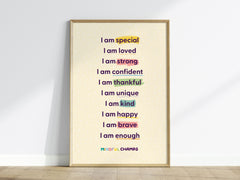 A3 Affirmation Posters