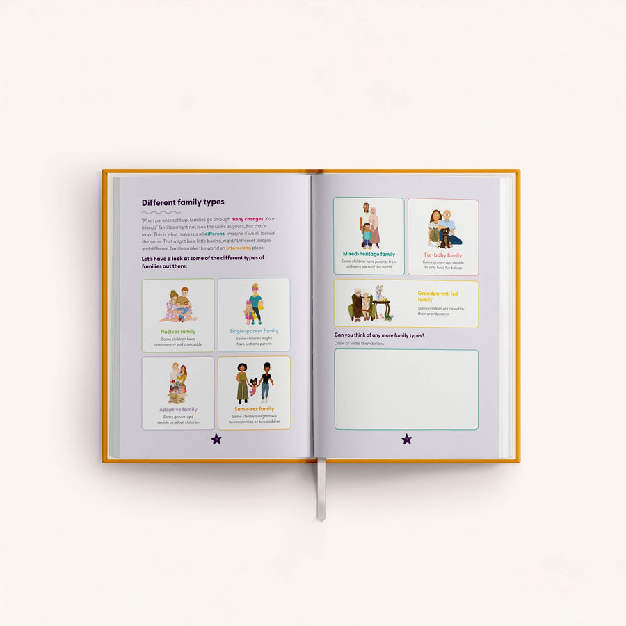 My Unique Family | Parental Divorce Journal for Children