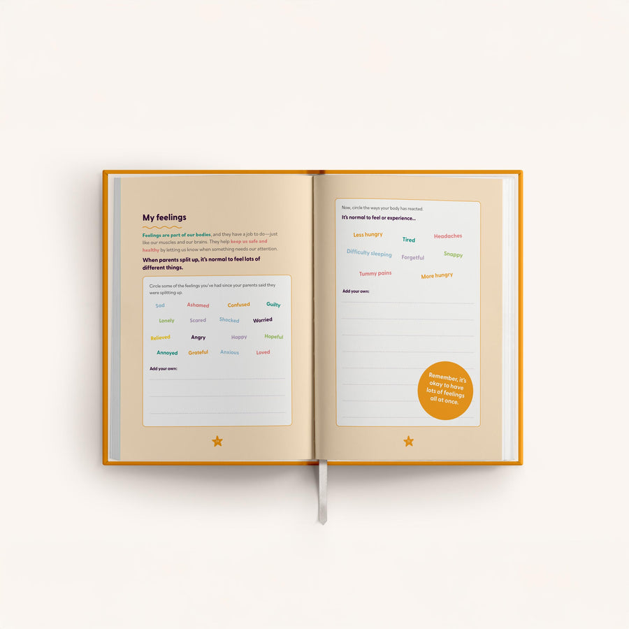 My Unique Family | Parental Divorce Journal for Children