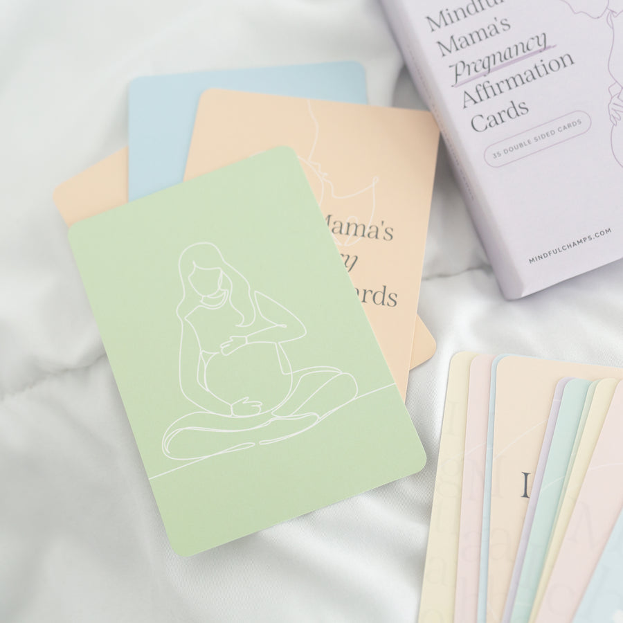 Mindful Mama's Pregnancy Affirmation Cards